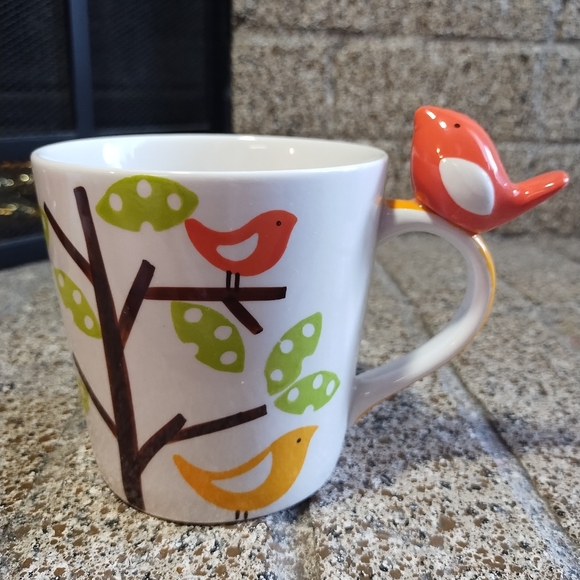 Pier 1 Mug Birds On A Tree - Picture 2 of 16